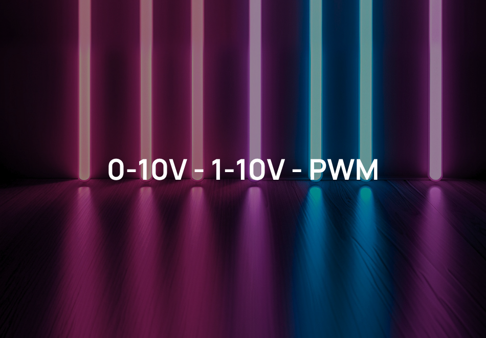 0-10V, 1-10V and PWM